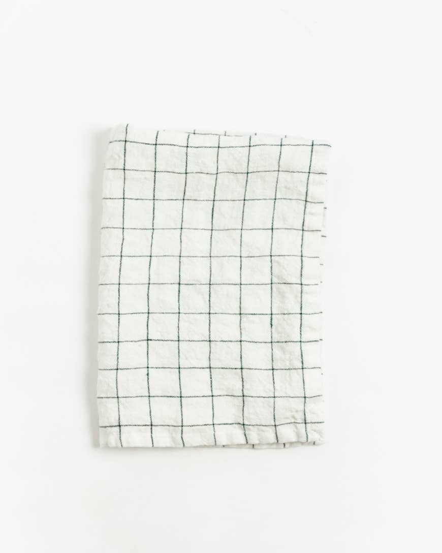 Stone Washed Linen Tea Towel | 18" x 26" Table Linens Creative Women 