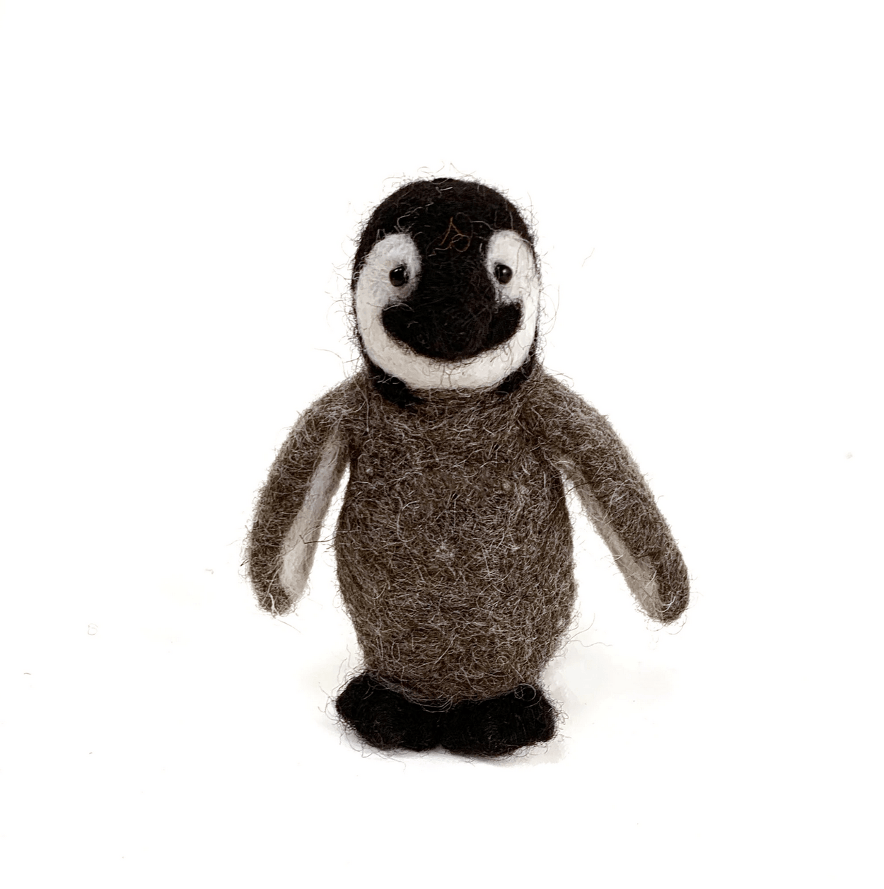 Felted Wool Emperor Penguin Chick For Kids Mayan Hands 