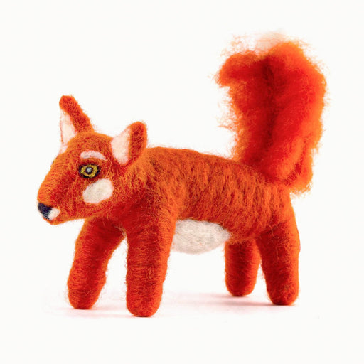 Felted Wool Fox For Kids Mayan Hands 