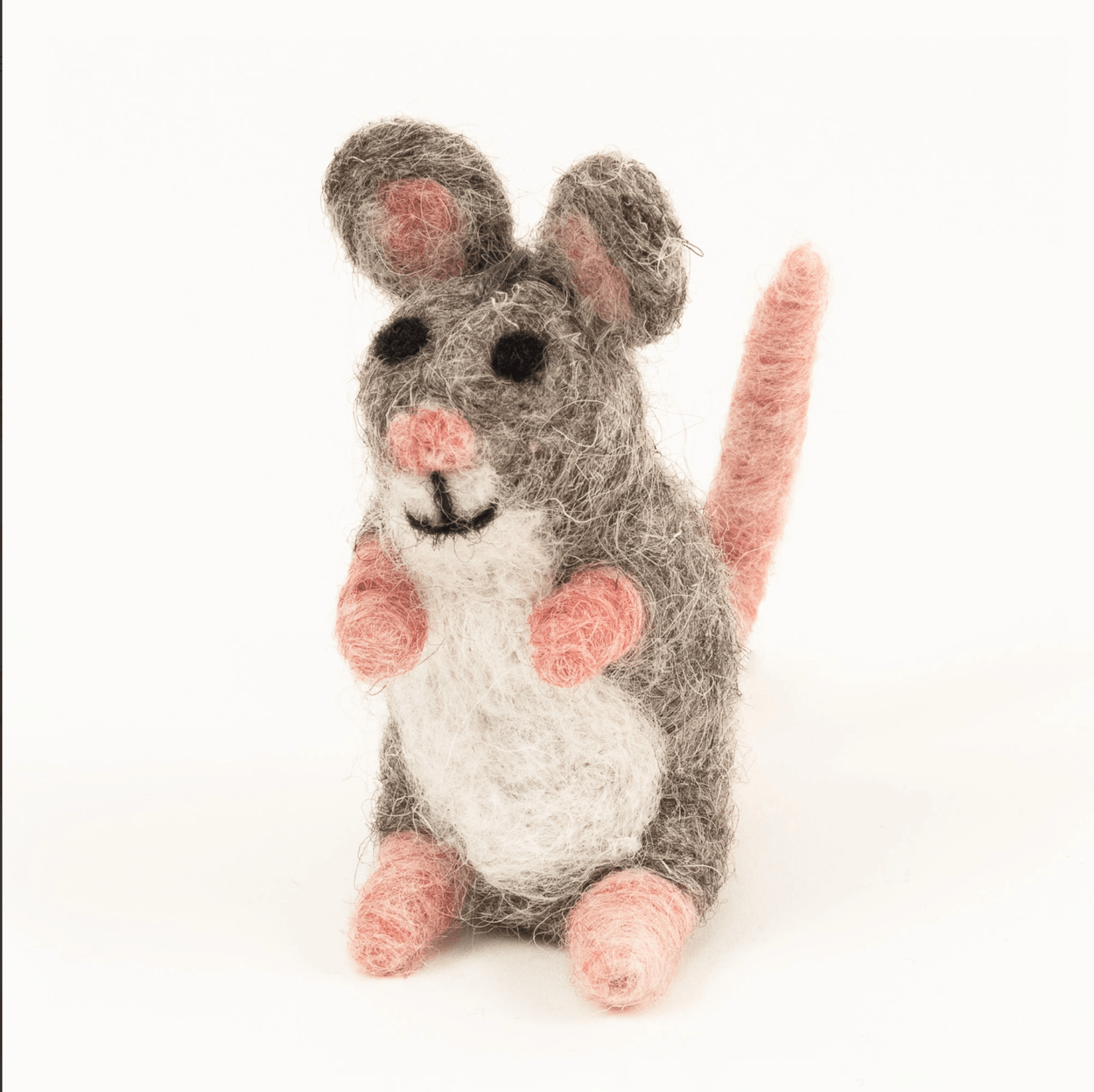 Felted Wool Mouse For Kids Mayan Hands 