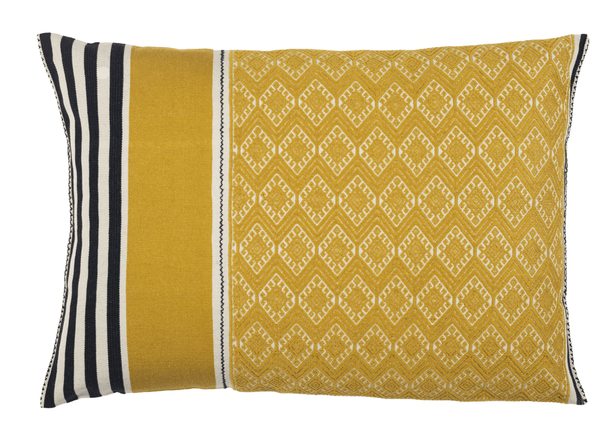 Nachi Ocre Pillow Home, textile, Pillow Covers El Camino de los Altos 