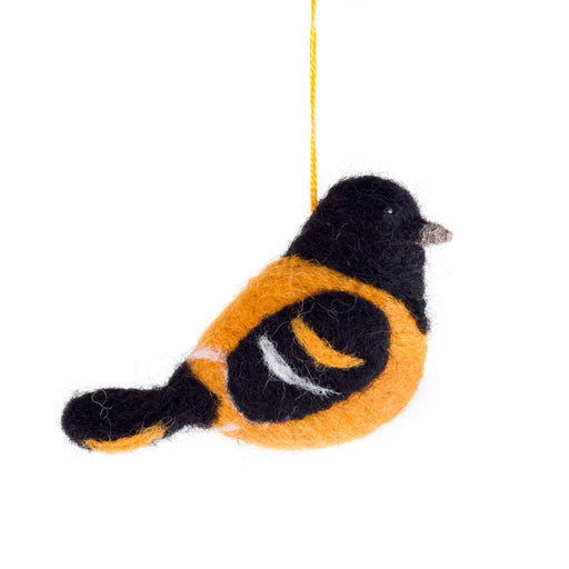 Felted Wool Oriole For Kids Mayan Hands 