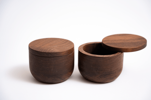 Walnut Spice Jar Kitchenware Chechen Wood Designs 