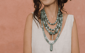 Apple Jade Necklace Jewelry Colocho 