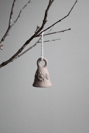 Miniature Ceramic Ornament Set Chirstmas Casa de la Cruz 