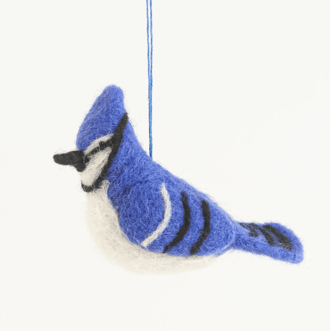 Felted Wool Blue Jay For Kids Mayan Hands 