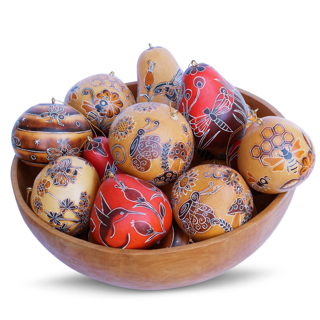 Nature Mix - Gourd Ornament Chirstmas Lucuma Designs 