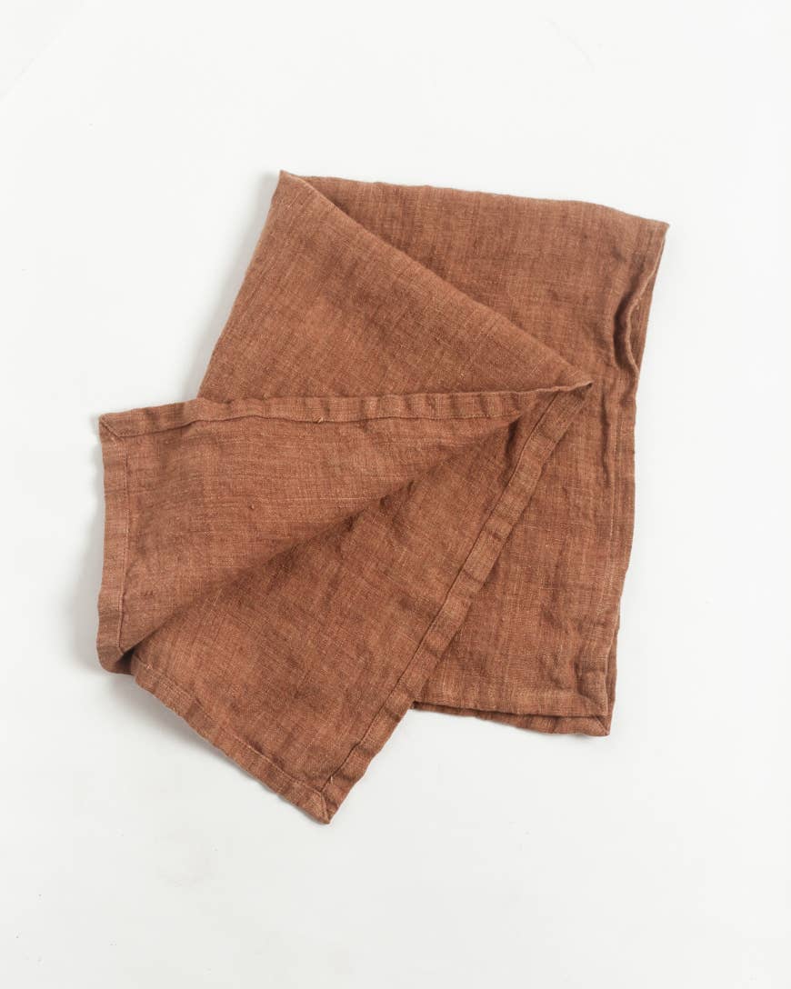 Stone Washed Linen Tea Towel | 18" x 26" Tabletop Creative Women 