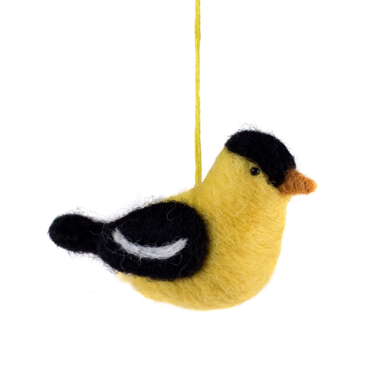 Felted Wool Goldfinch For Kids Mayan Hands 