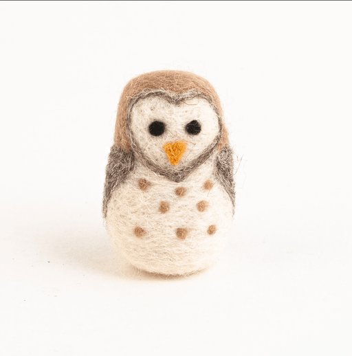 Felted Wool Owl For Kids Mayan Hands 